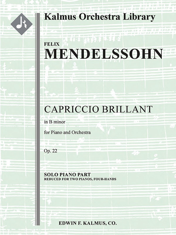 Capriccio Brillant In B Minor, Op. 22 Solo Part