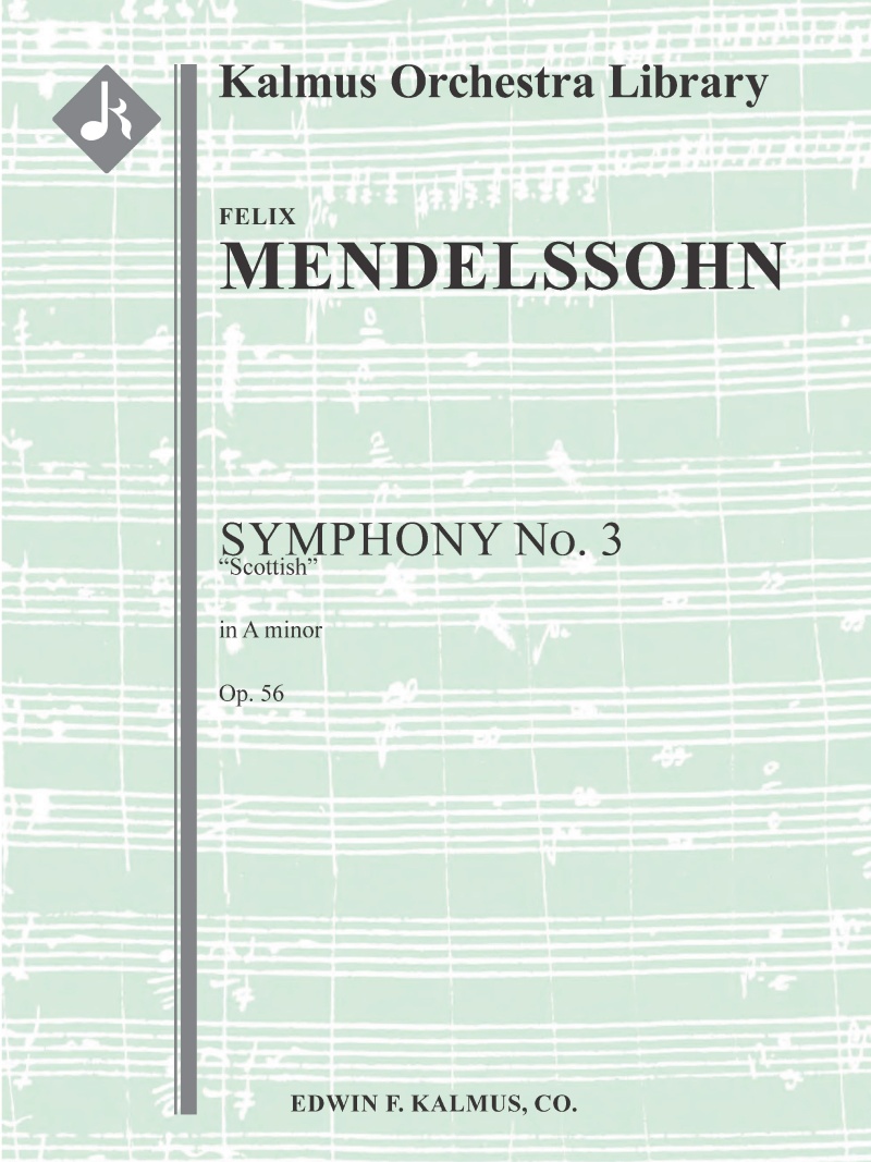 Symphony No. 3 In A Minor, Op. 56 'Scottish' Conductor Score & Parts