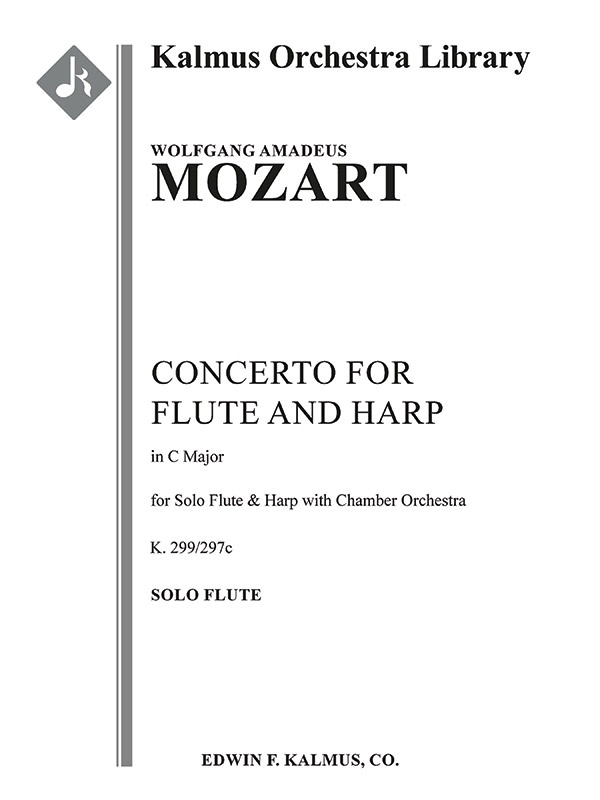 Concerto For Flute And Harp, K. 299/297C Solo Flute Part