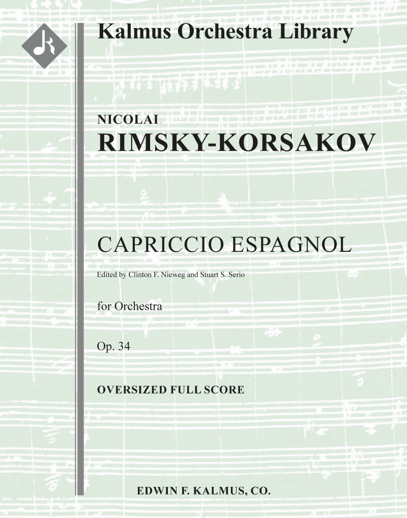 Capriccio Espagnol, Op. 34 Oversized Score