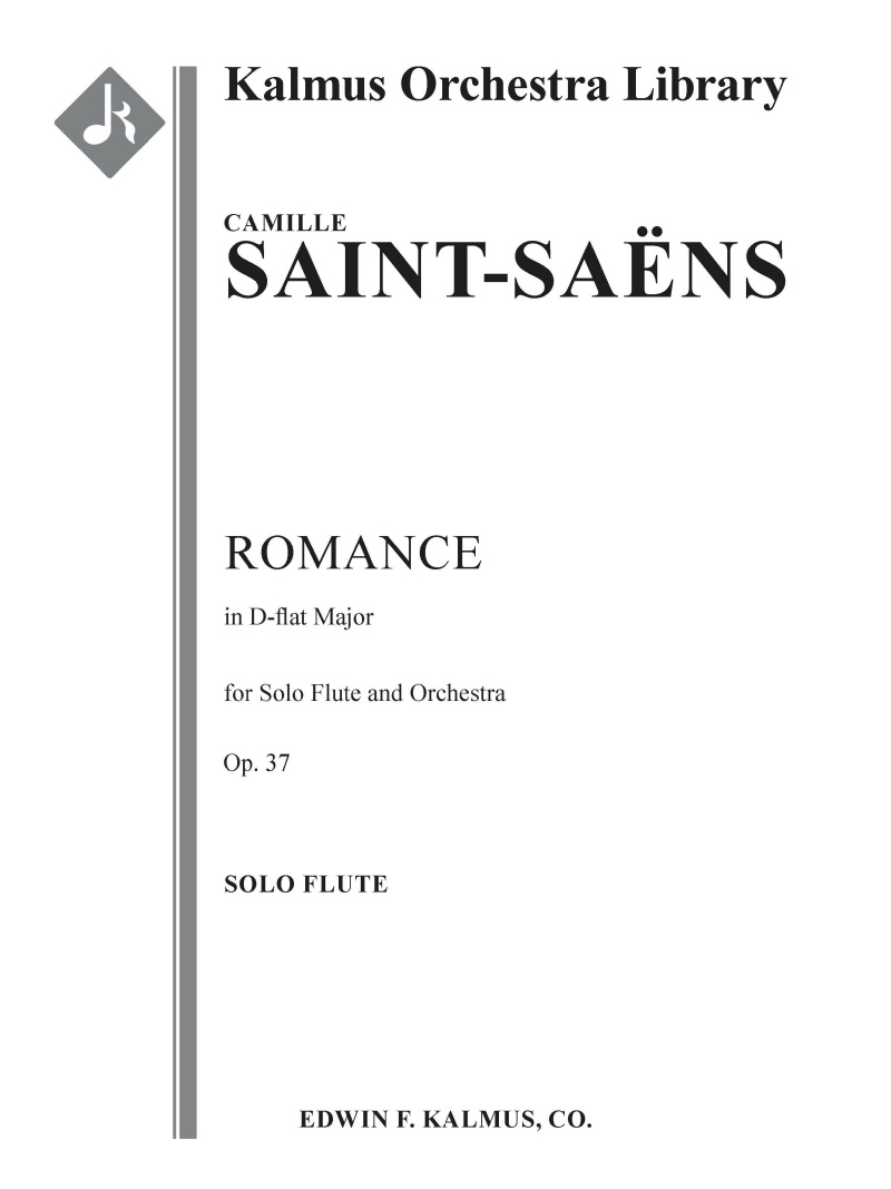 Romance In D-Flat, Op. 37 Solo Flute Part