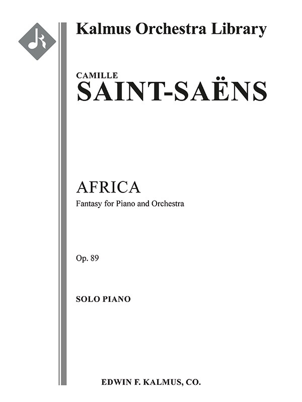 Africa, Op. 89 Solo Piano
