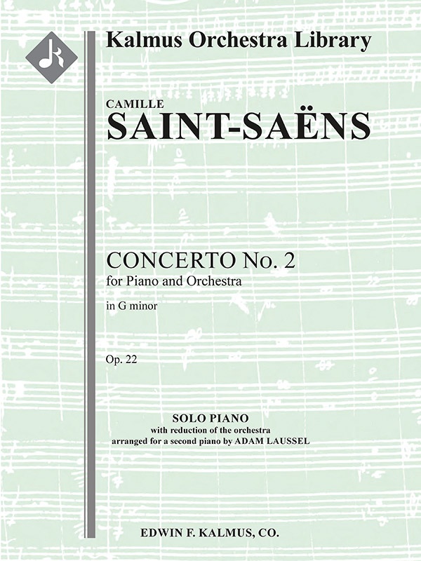 Concerto For Piano No. 2 In G Minor, Op. 22 Conductor Score & Parts