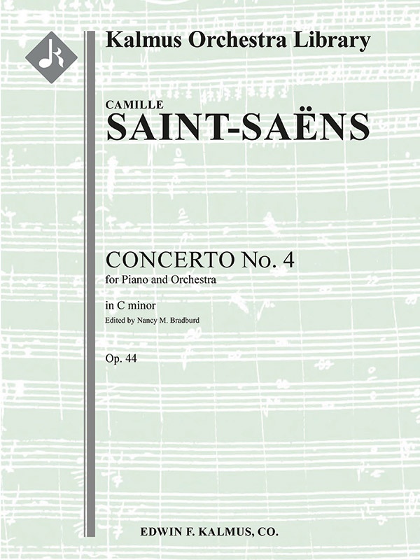 Concerto For Piano No. 4 In C Minor, Op. 44 Conductor Score & Parts