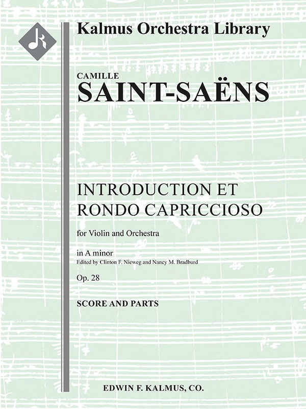 Introduction And Rondo Capriccioso, Op. 28 Conductor Score & Parts