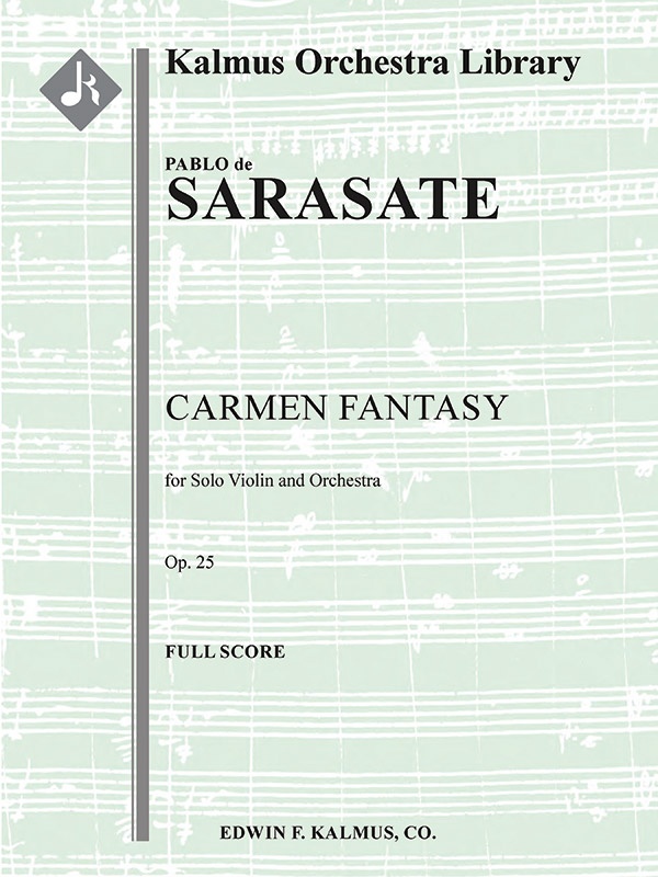 Carmen Fantasy, Op. 25 (Bizet) Conductor Score