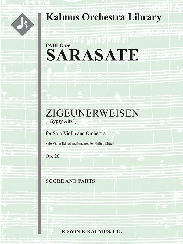 Zigeunerweisen (Gypsy Airs), Op. 20 Conductor Score & Parts