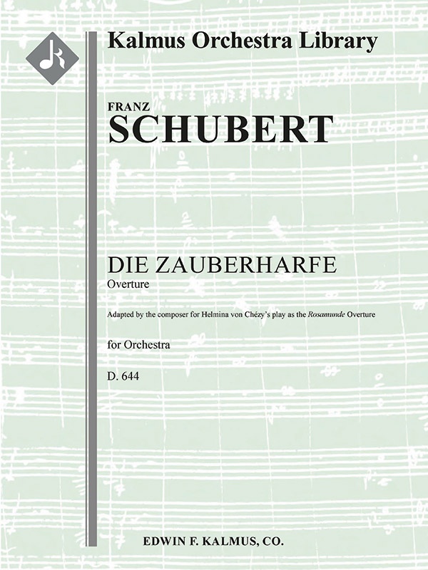 Die Zauberharfe, D. 644: Overture (Rosamunde Overture) Conductor Score