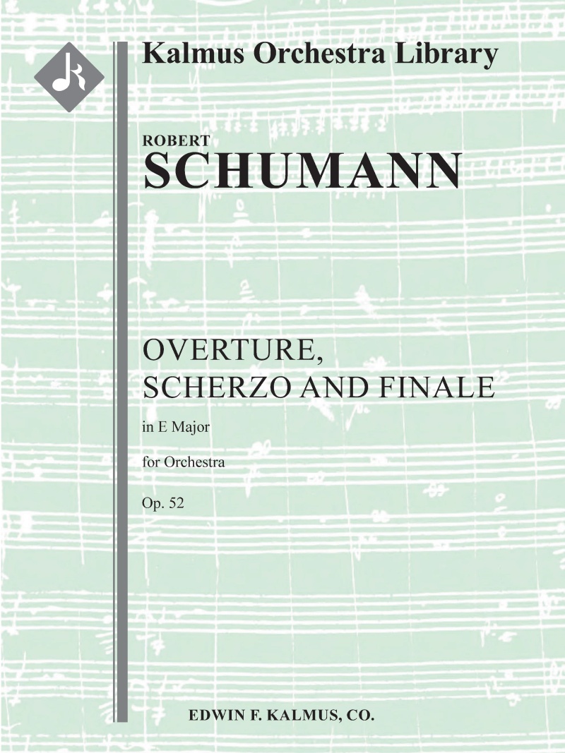 Overture, Scherzo And Finale, Op. 52 Conductor Score