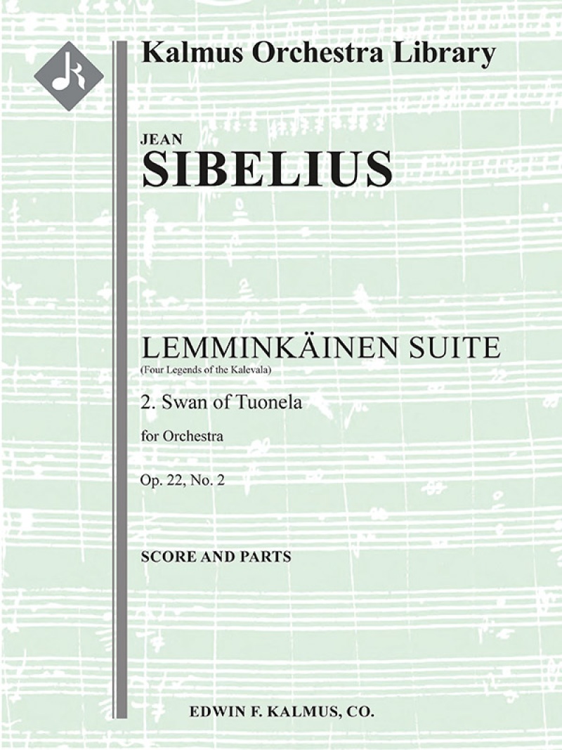 Lemminkainen Suite (Four Legends Of The Kalevala), Op. 22, No. 2: Swan Of Tuonela Conductor Score & Parts