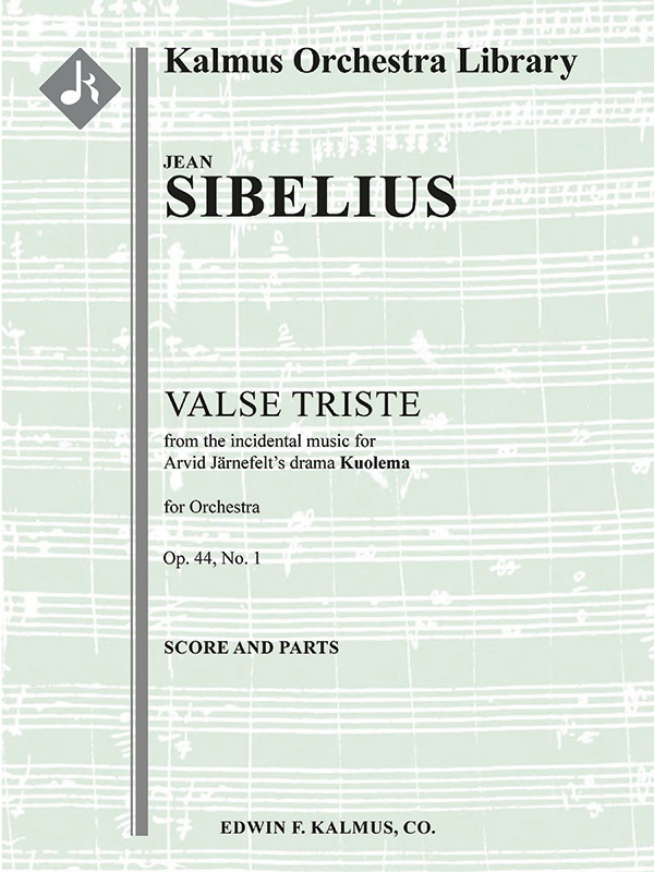 Kuolema, Op. 44: No. 1, Valse Triste Conductor Score & Parts