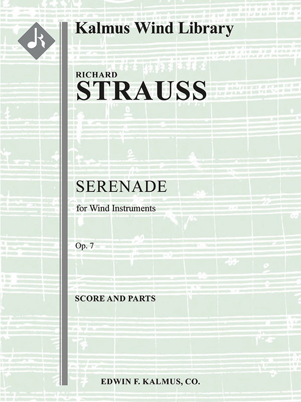 Serenade, Op. 7 Conductor Score & Parts