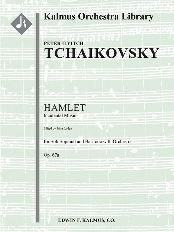Hamlet, Incidental Music, Op. 67A (Complete) Conductor Score & Parts
