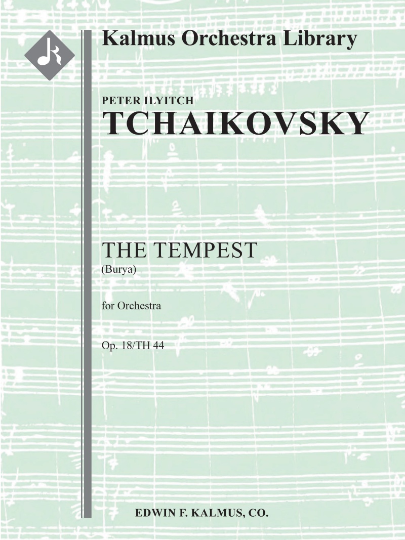 The Tempest (Burya), Op. 18/Th 44 Conductor Score