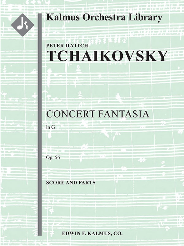 Concert Fantasia In G, Op. 56 (Fantasie De Concert) Conductor Score & Part(S)