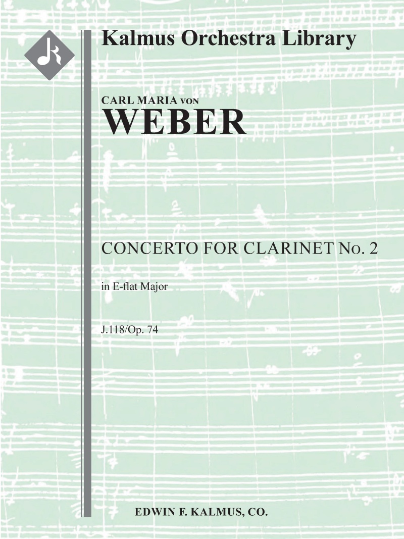 Concerto For Clarinet No. 2 In E-Flat, J.118/Op. 74 Solo Clarinet Part