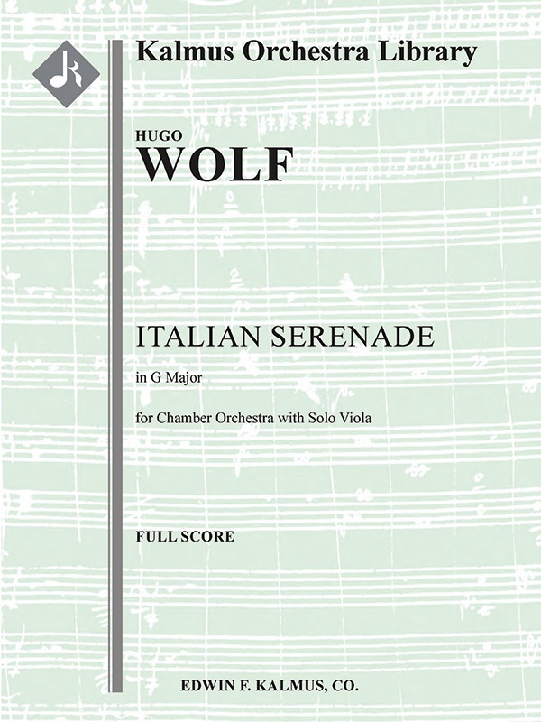 Italian (Italianische) Serenade Conductor Score