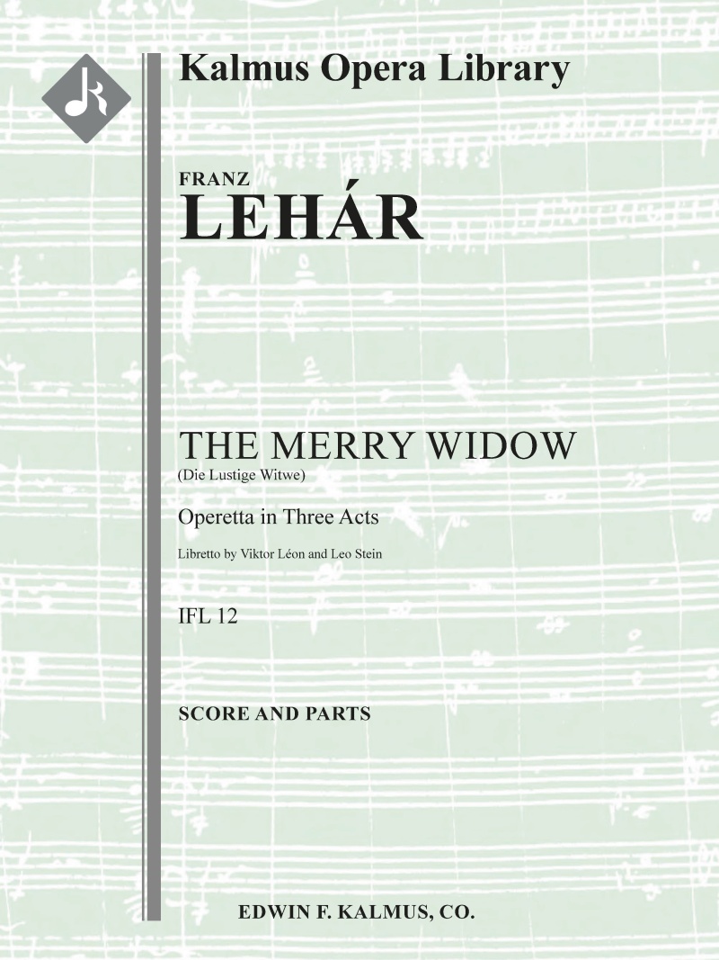Lustige Witwe, Die (The Merry Widow) Conductor Score & Parts