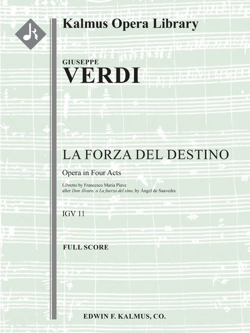 La Forza Del Destino Conductor Score