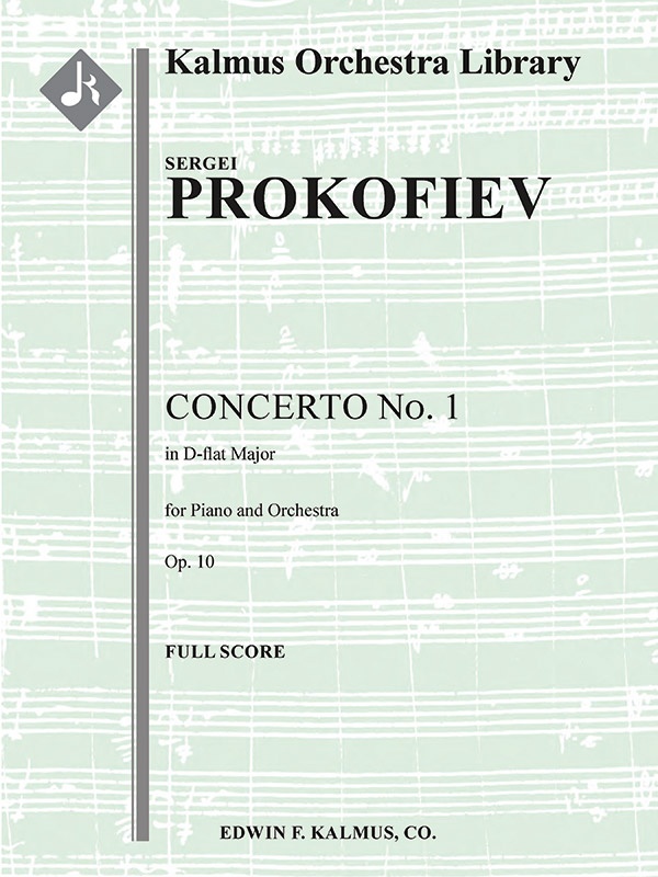 Concerto For Piano No. 1 In D-Flat, Op. 10 Conductor Score