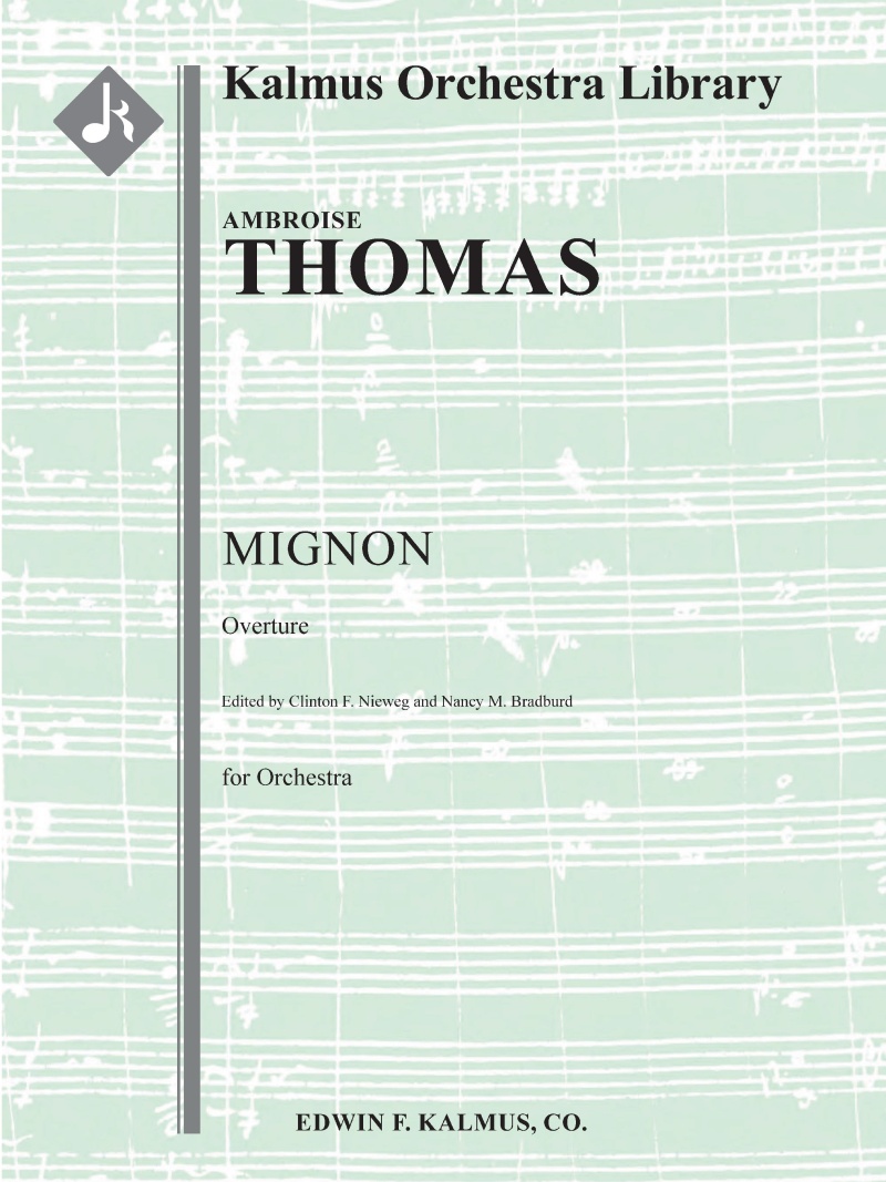 Mignon: Overture Conductor Score & Parts