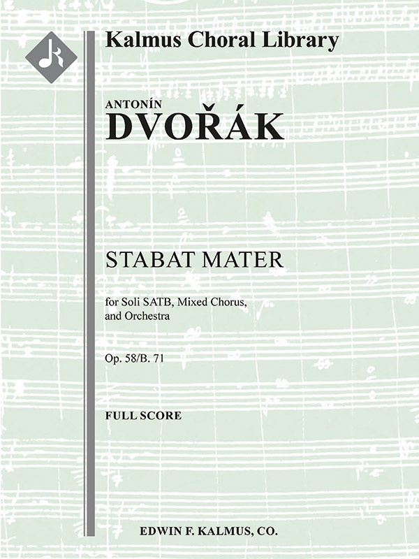 Stabat Mater, Op. 58/B. 71 Conductor Score