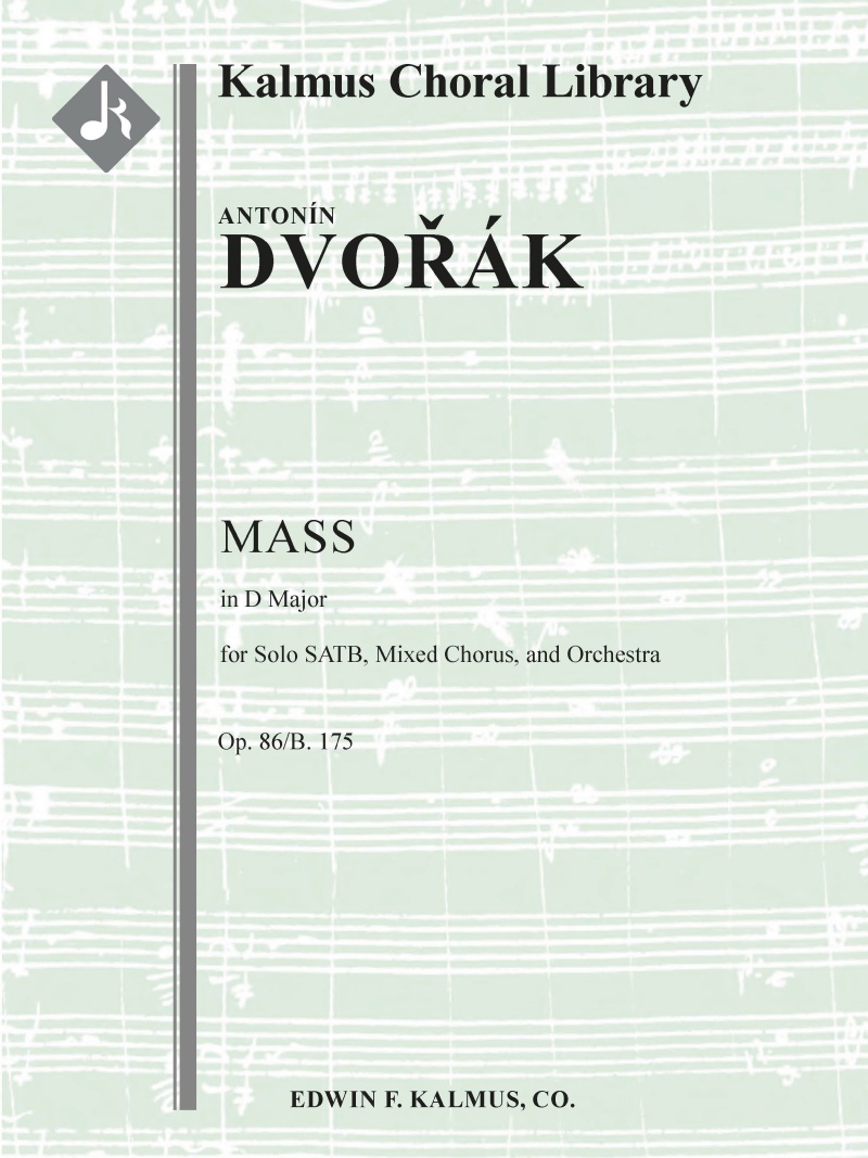 Mass In D, Op. 86/B. 175 Organ Part