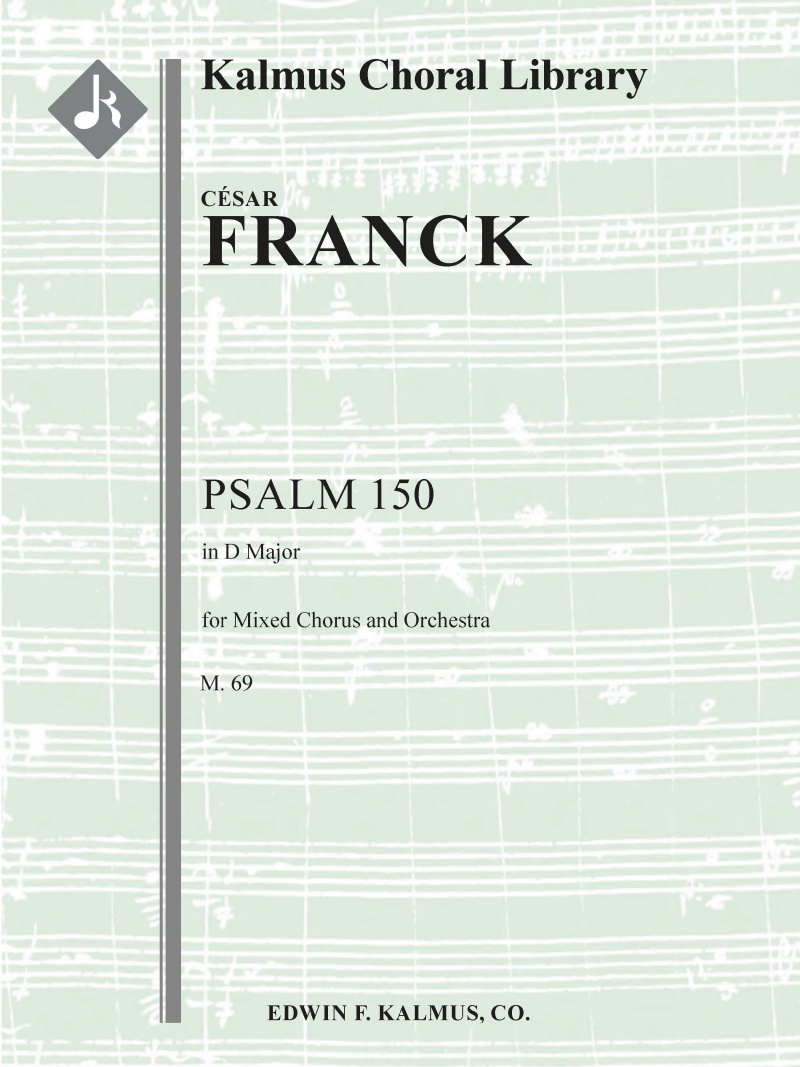 Psalm 150, M. 69 Conductor Score & Parts