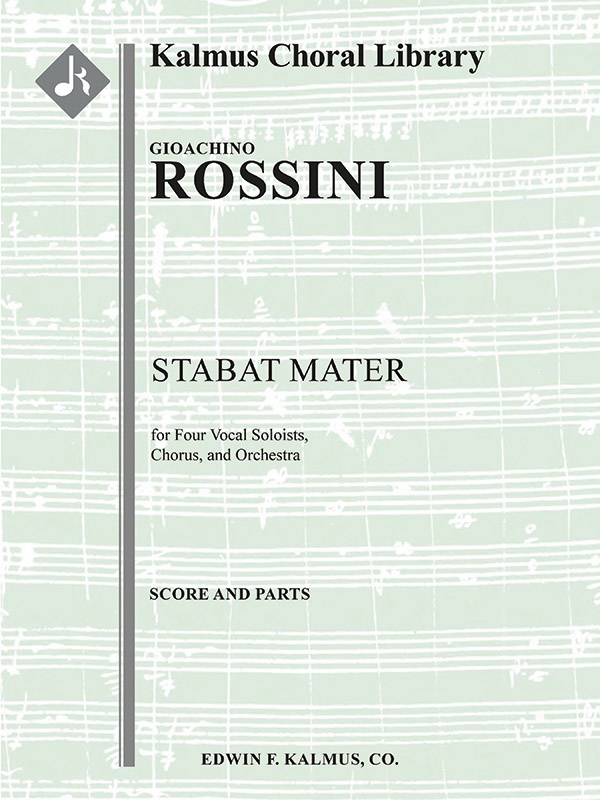 Stabat Mater Score And Parts