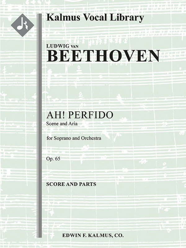 Ah! Perfido, Op. 65 Conductor Score & Parts