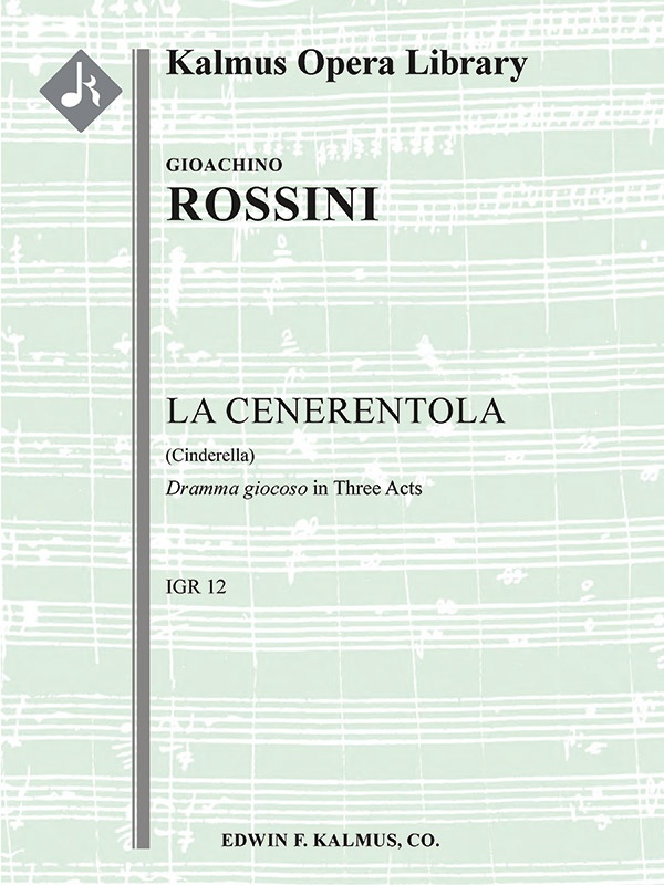 Cinderella (La Cenerentola, Complete) Conductor Score