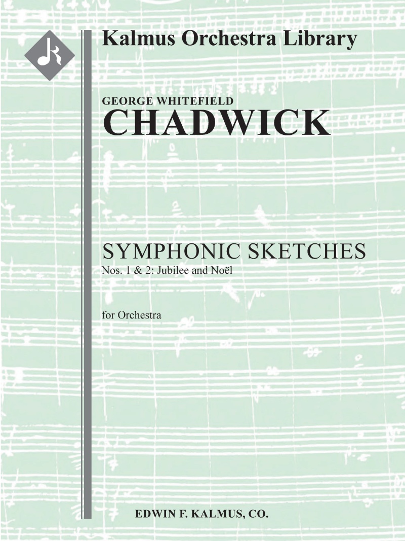 Symphonic Sketches, Nos. 1 & 2: Jubilee and Noel Full Score