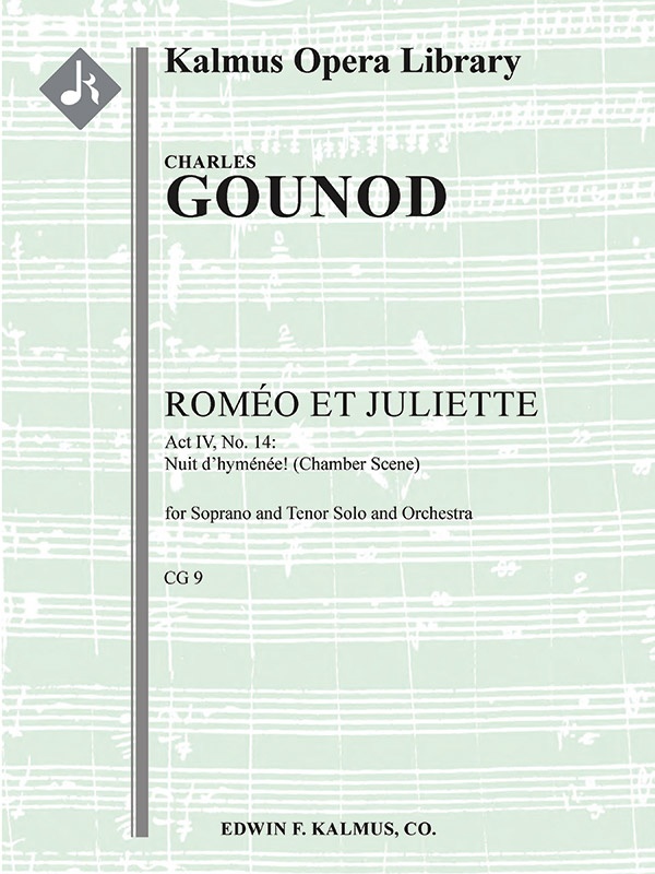 Romeo And Juliet, Act Iv, Chamber Scene: Nuit D'hymenee (Soprano, Tenor) Conductor Score
