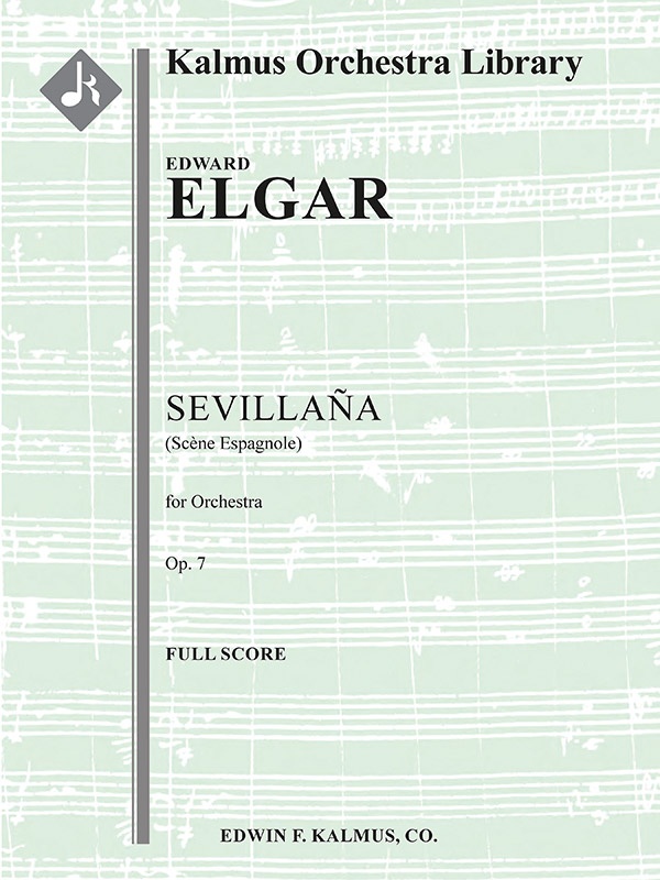 Sevillana (Scene Espagnole), Op. 7 Score