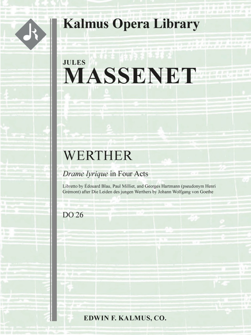 Werther (Complete) Conductor Score