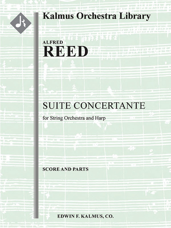 Suite Concertante For String Orchestra And Harp Score And Parts
