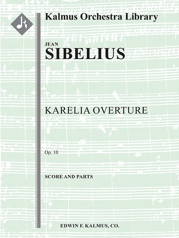 Karelia Overture, Op. 10 Score And Parts