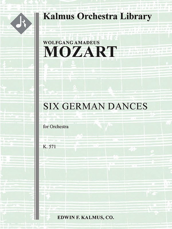 Six German Dances, K. 571 Conductor Score