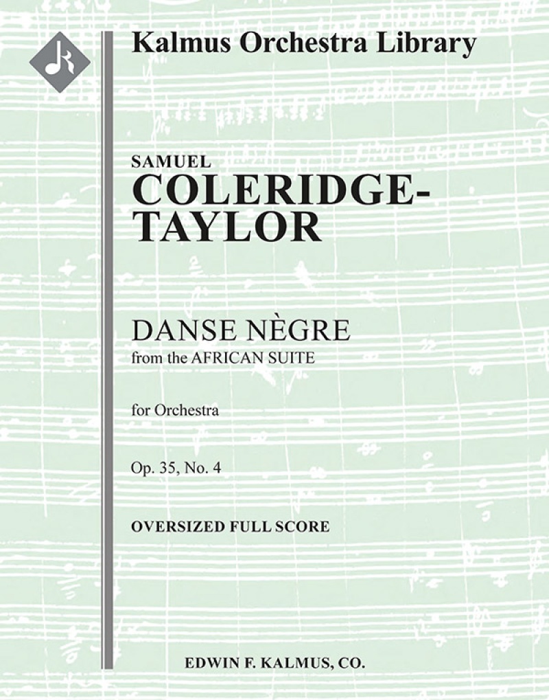 African Suite, Op. 35, No. 4: Danse Negre Oversized Score