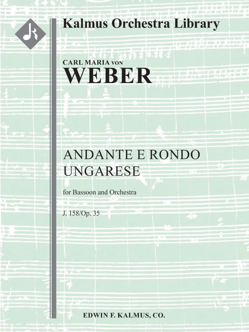 Andante E Rondo Ungarese, J. 158/Op. 35 (Version For Bassoon & Orchestra) Solo Bassoon Part