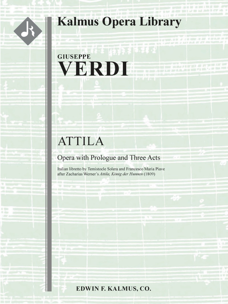 Attila (Complete) Conductor Score