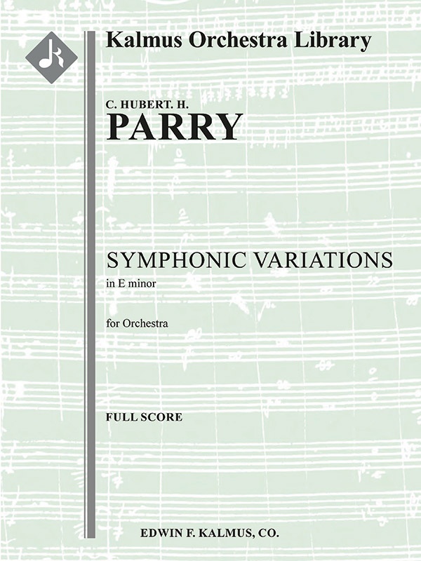 Symphonic Variations In E Minor Conductor Score