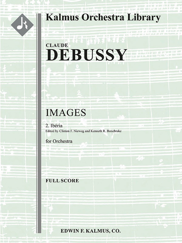 Images Pour Orchestre - No. 2: Iberia Conductor Score