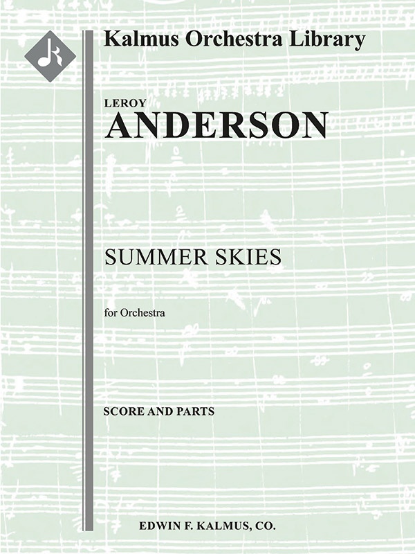 Summer Skies Conductor Score & Parts