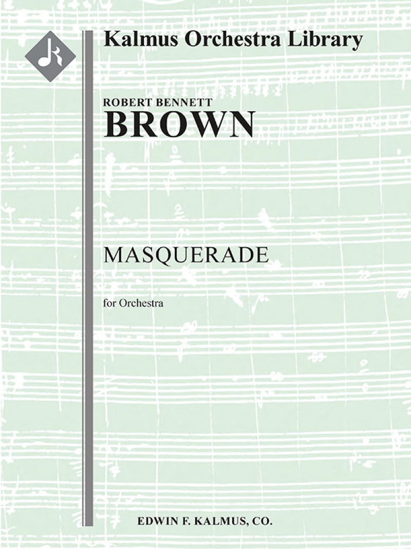 Masquerade Conductor Score & Parts