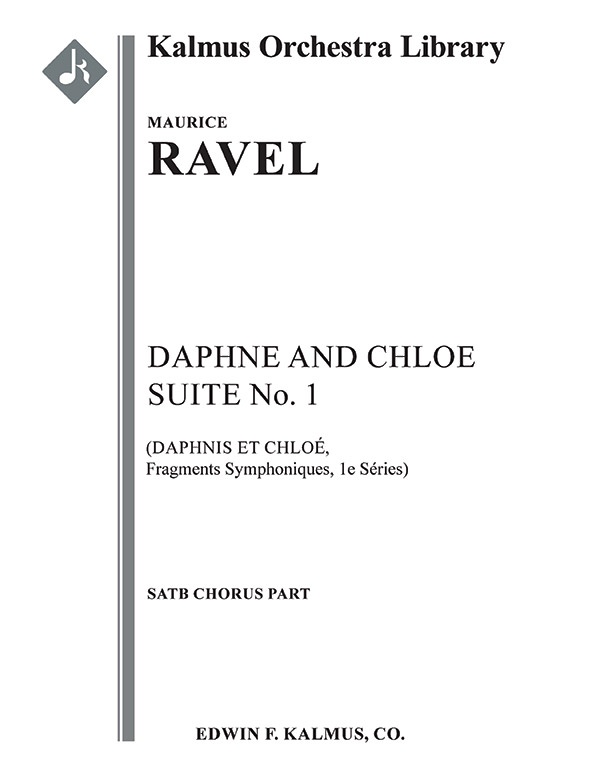 Daphnis And Chloe: Suite No. 1 Conductor Score