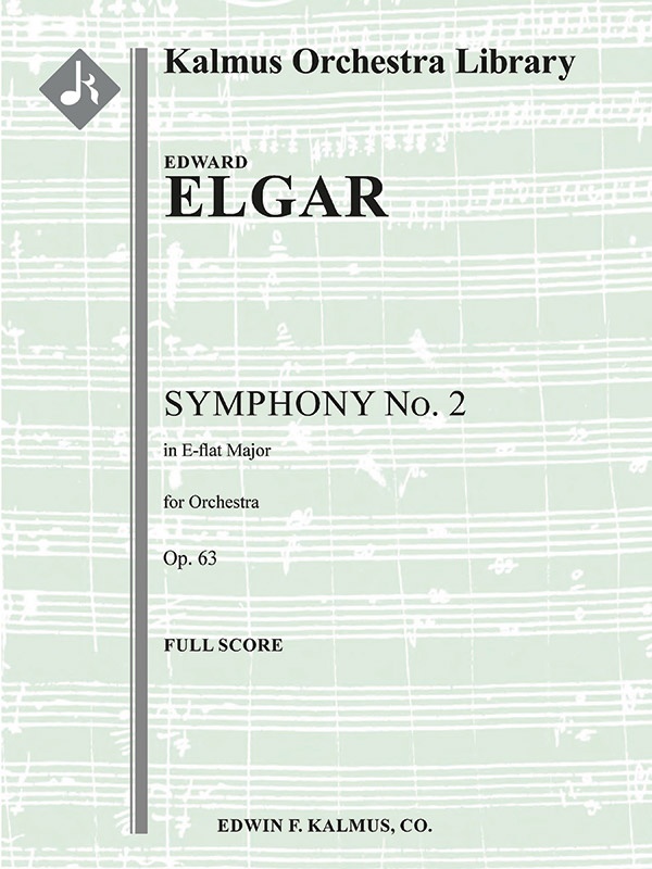 Symphony No. 2 In E-Flat, Op. 63 Conductor Score