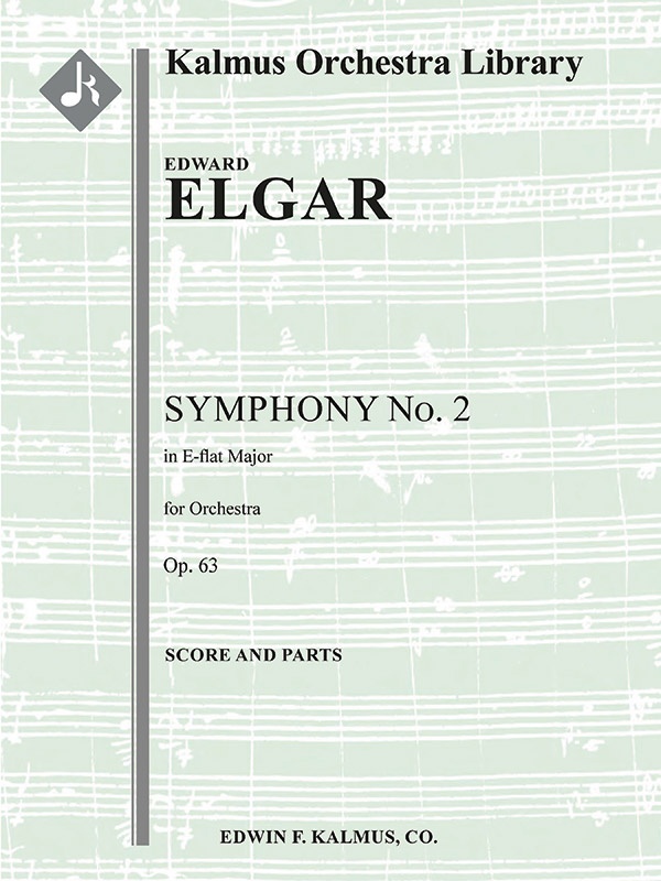 Symphony No. 2 In E-Flat, Op. 63 Conductor Score & Parts