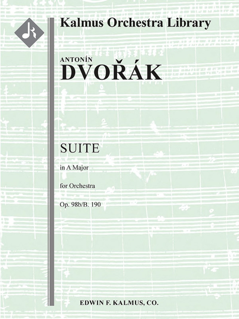 Suite In A, Op. 98B/B. 190 Conductor Score & Parts