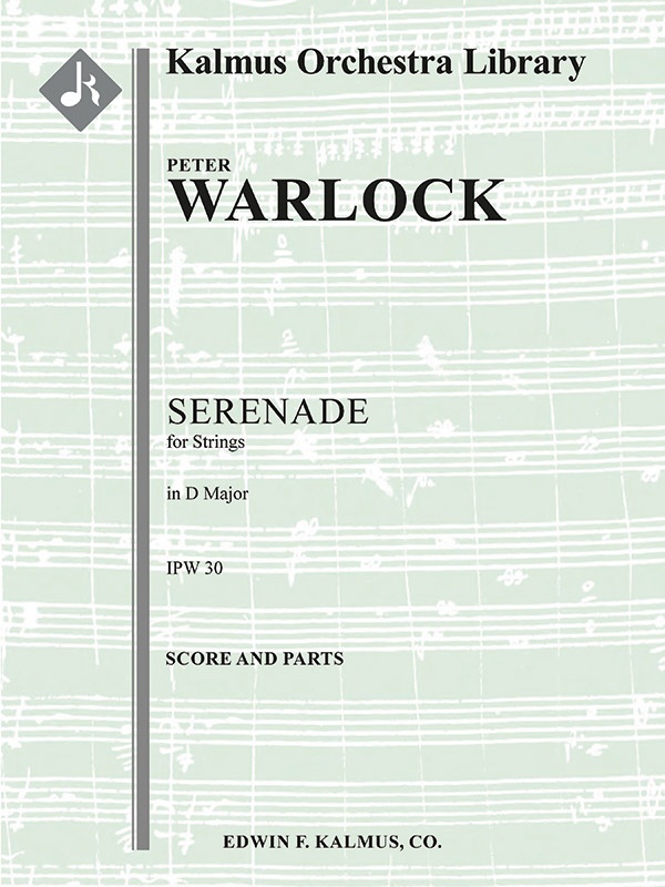 Serenade For Strings Score And Parts